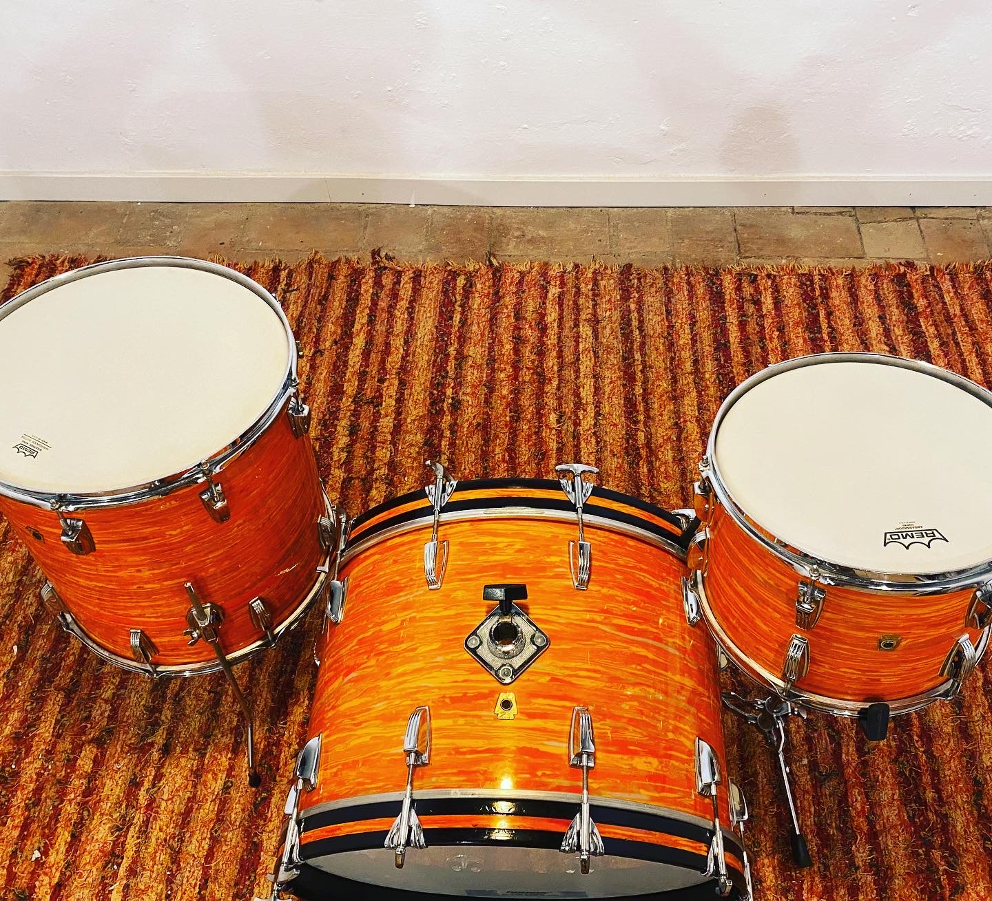 Woodpecker's Vintage Drums Ludwig Mod Orange - Woodpecker's